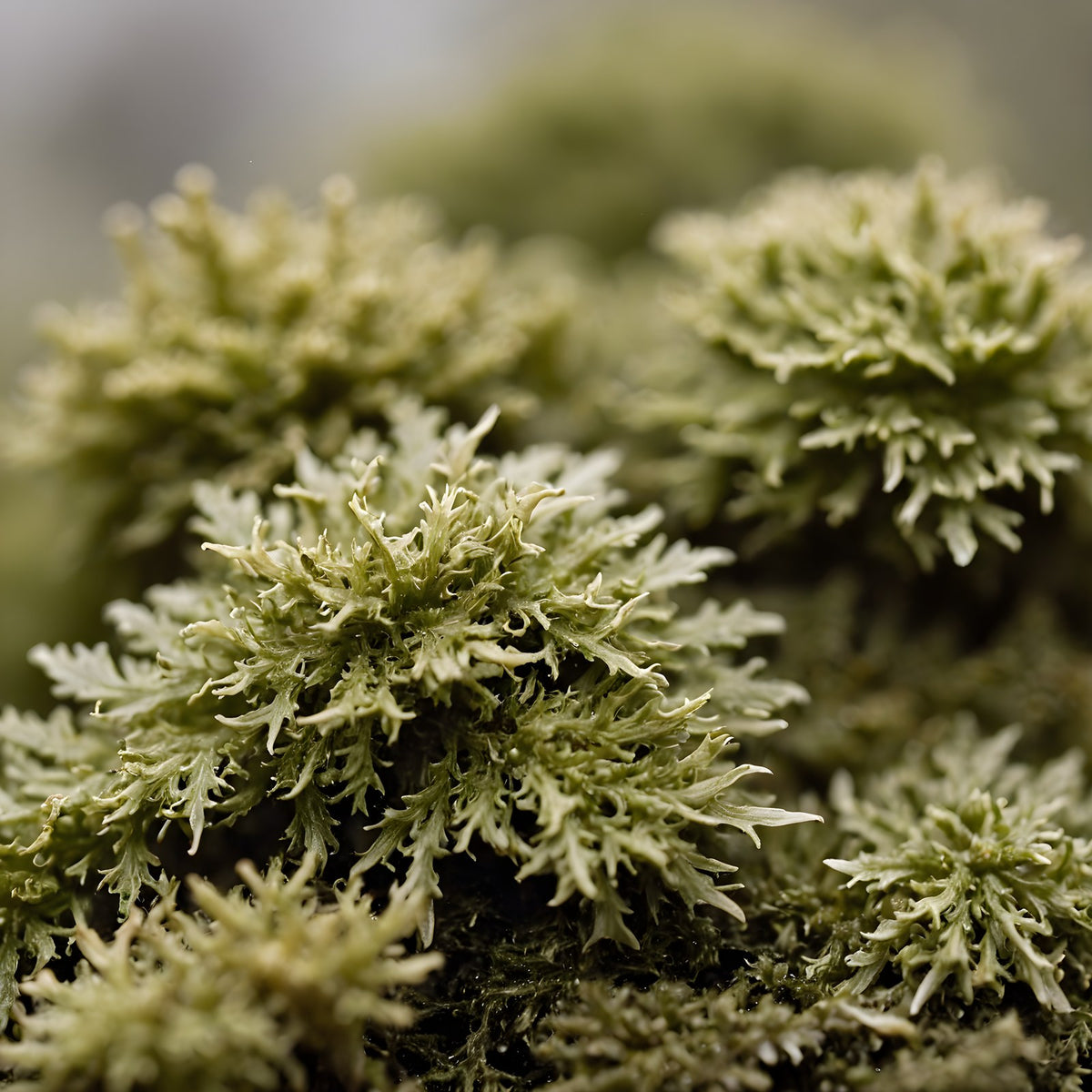 Oakmoss lichen in close-up, for the Chypre scent family