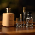 paris-corner-taskeen-caramel-cascade decant bottle and vials