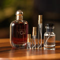 emporio-armani-power-of-you decant bottle and vials