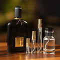 tom-ford-black-orchid-edp decant bottle and vials