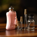 parfums-de-marly-delina-exclusif decant bottle and vials