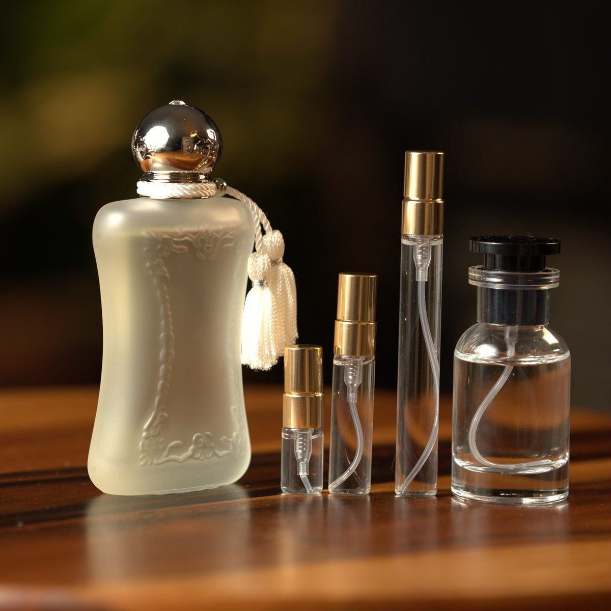 parfums-de-marly-valaya decant bottle and vials