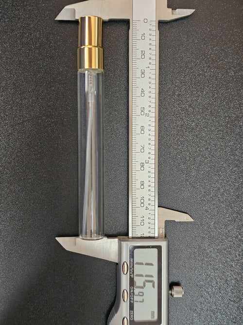 10ml vial measured at 115.97mm tall