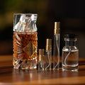 fragrance-world-royal-blend-extrait decant bottle and vials