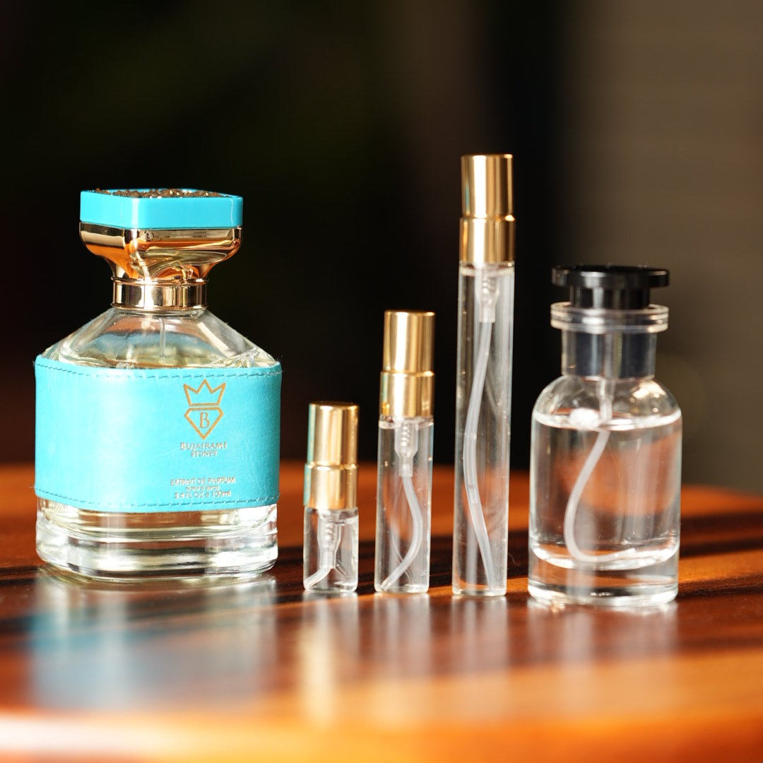 bujairami-houdini decant bottle and vials