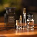 tom-ford-oud-wood decant bottle and vials