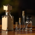 lattafa-eclaire decant bottle and vials