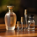 paris-corner-emir-voux-elegante decant bottle and vials