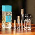 bujairami-hectic decant bottle and vials