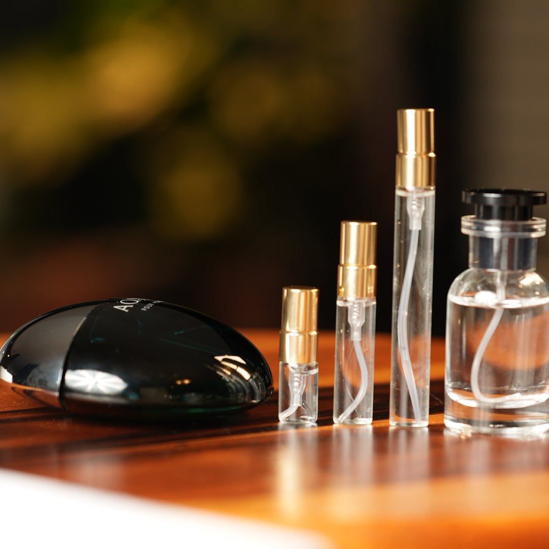 bvlgari-aqva-pour-homme decant bottle and vials