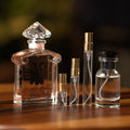guerlain-la-petite-robe-noire-edt decant bottle and vials