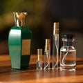 lattafa-philos-messenger decant bottle and vials