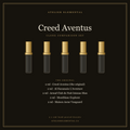 CREED AVENTUS CLONE COMPARISON SET (5 x 2ml)