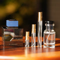 al-haramain-laventure-knight decant bottle and vials