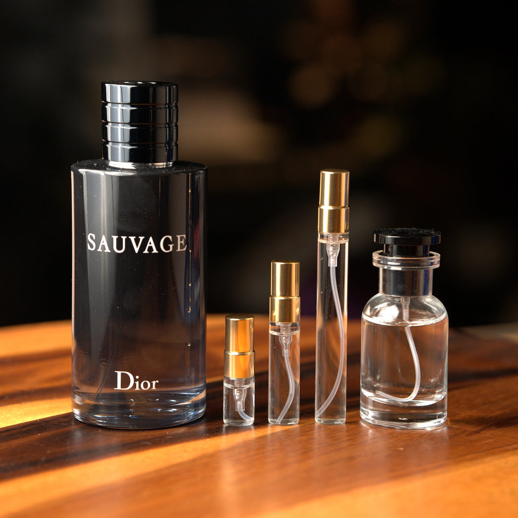 DIOR SAUVAGE EAU DE TOILETTE fragrance decant product photo