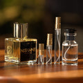 nishane-ani decant bottle and vials