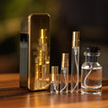 rabanne-1-million decant bottle and vials