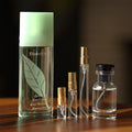 Elizabeth Arden Green Tea bottle with Atelier Elemental decant vials
