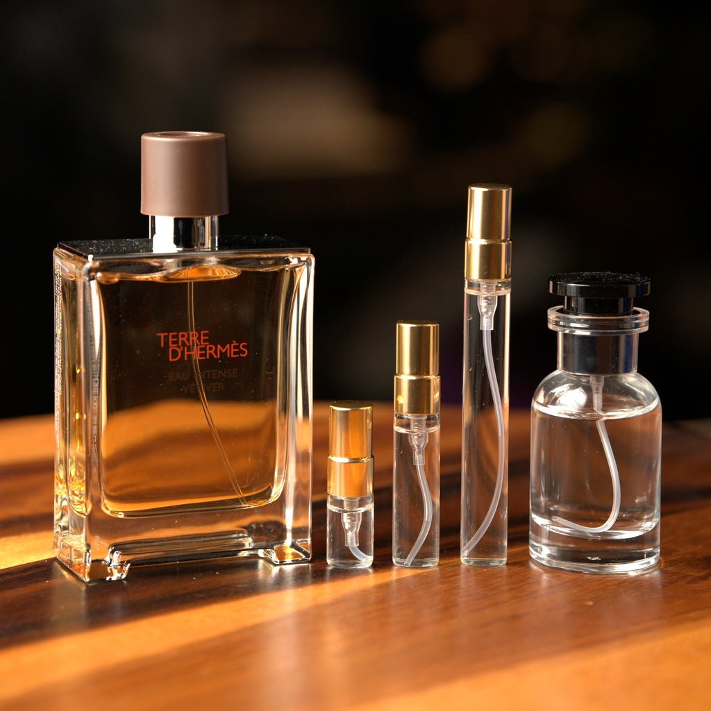 HERMÈS TERRE D'HERMÈS EAU INTENSE VÉTIVER EDP fragrance decant product photo