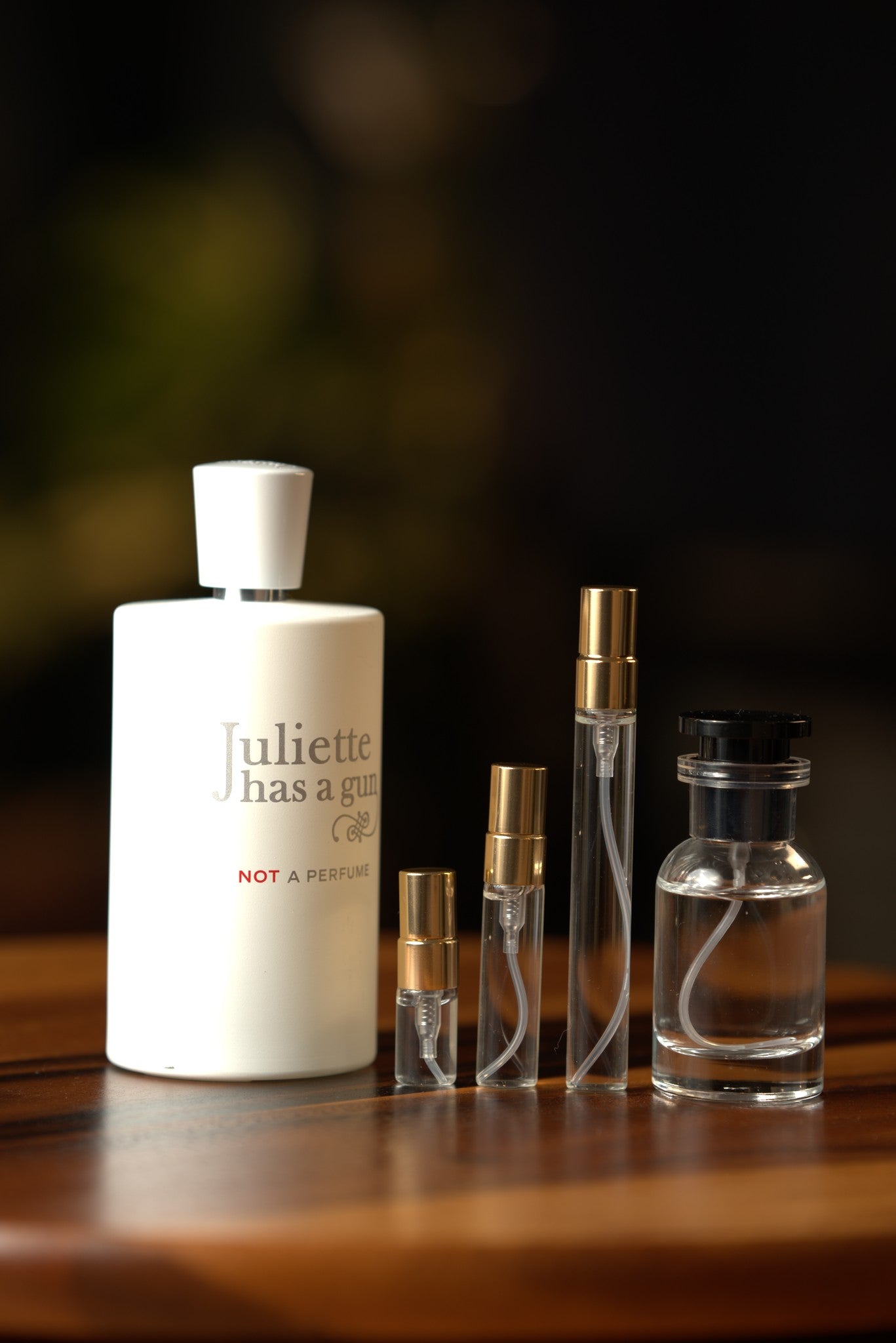 Atelier Elemental real bottle photo - Juliette Has A Gun Not a Perfume decant, 2ml 5ml 10ml vials
