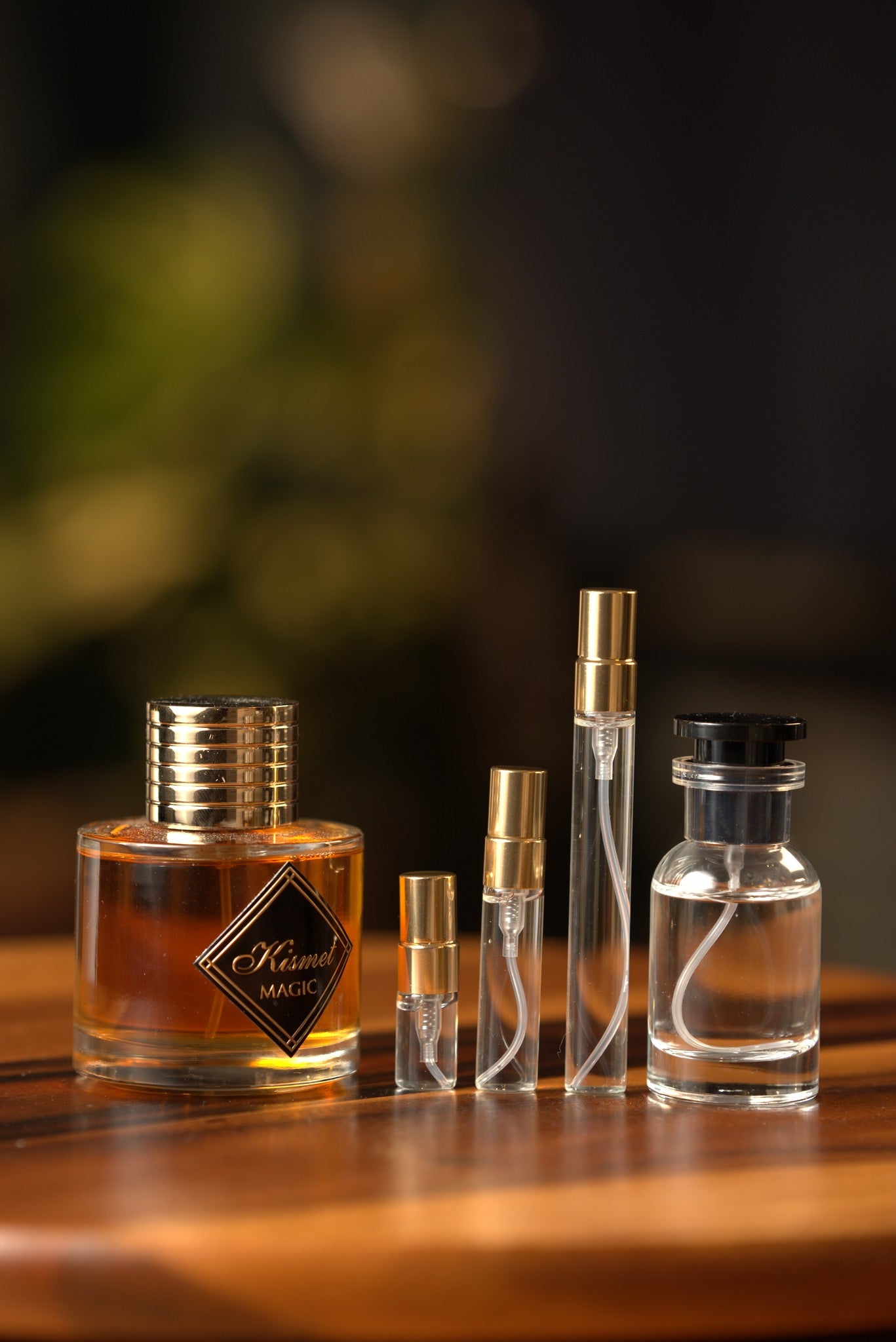 Atelier Elemental real bottle photo - Maison Alhambra Kismet Magic decant, 2ml 5ml 10ml vials