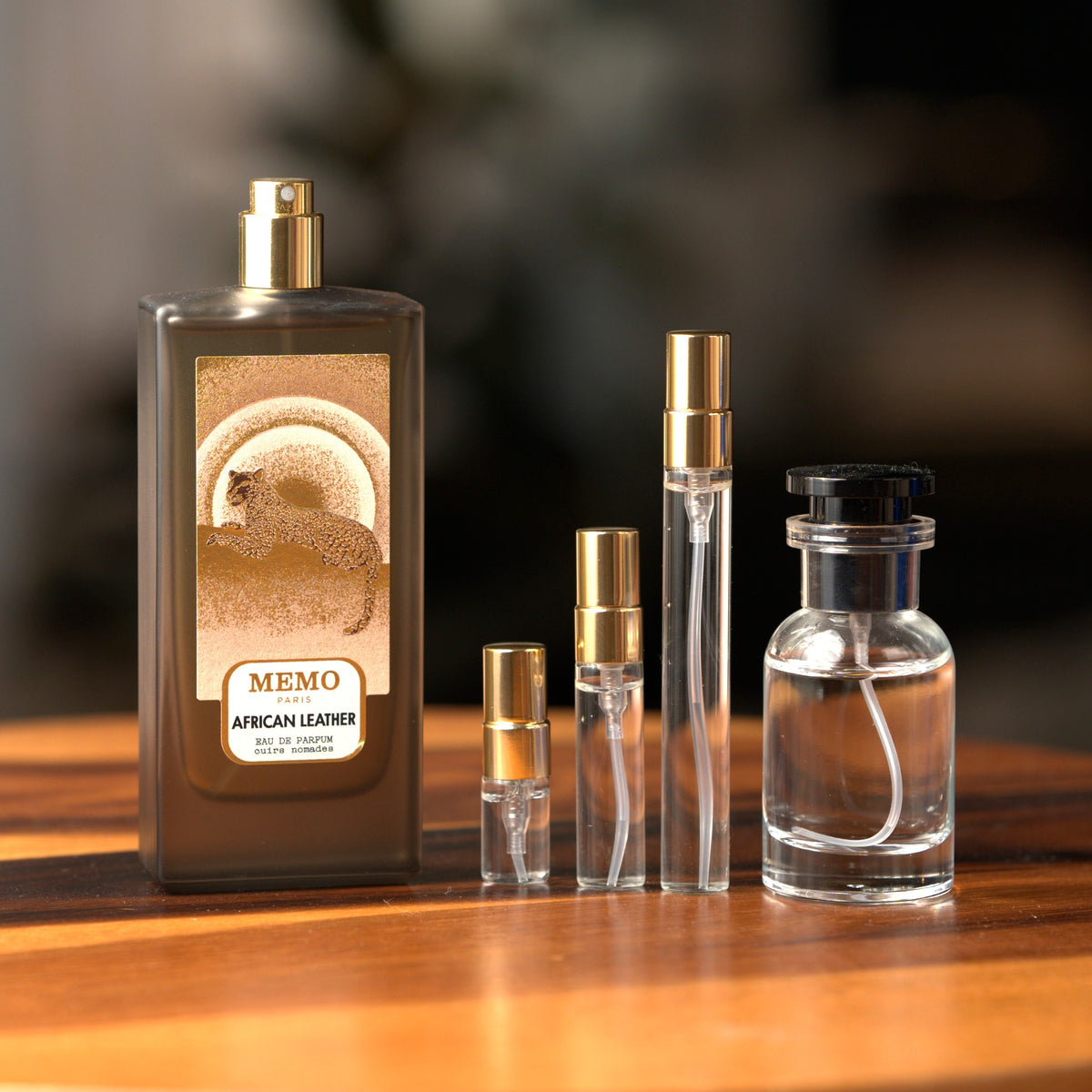 MEMO PARIS AFRICAN LEATHER EDP fragrance decant product photo