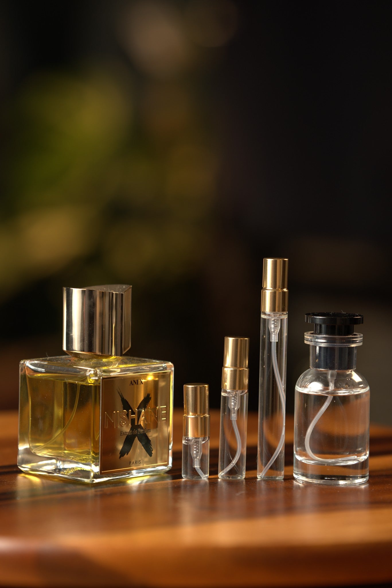 Atelier Elemental real bottle photo - Nishane Ani X decant, 2ml 5ml 10ml vials