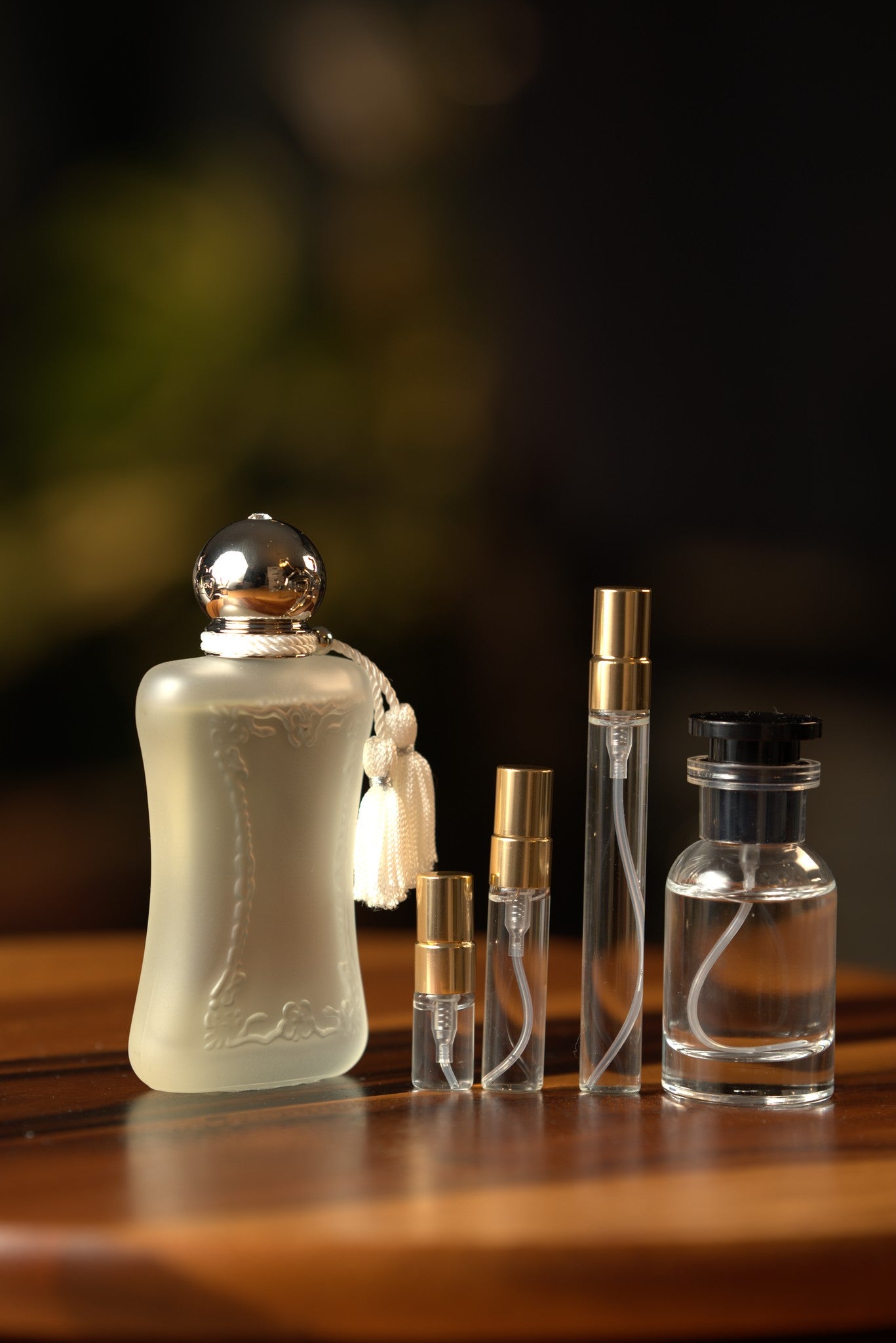 Atelier Elemental real bottle photo - Parfums de Marly Delina decant, 2ml 5ml 10ml vials