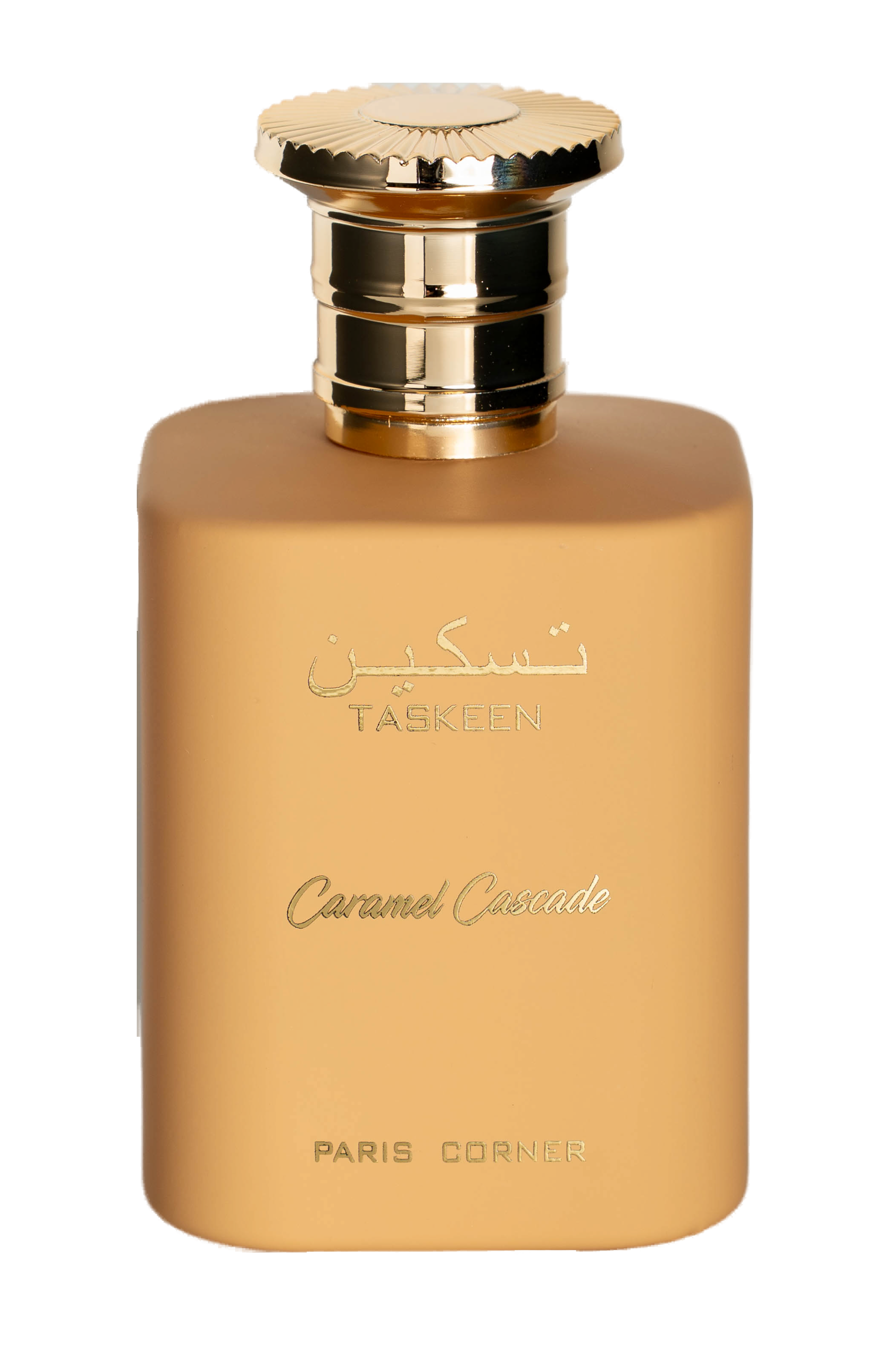 Paris Corner Taskeen Caramel Cascade fragrance decant sample