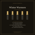 Winter Warmers Discovery Set, five 2ml fragrance decants