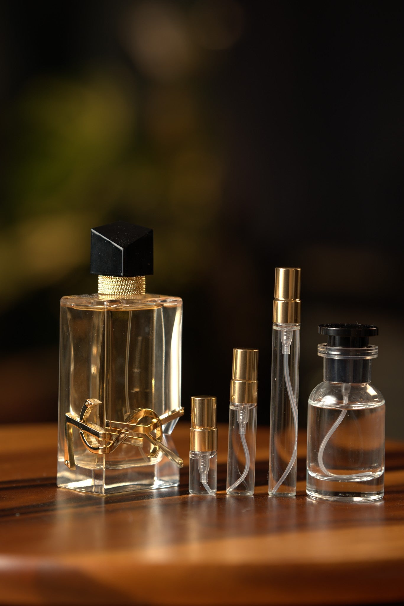 Atelier Elemental real bottle photo - Yves Saint Laurent Libre decant, 2ml 5ml 10ml vials
